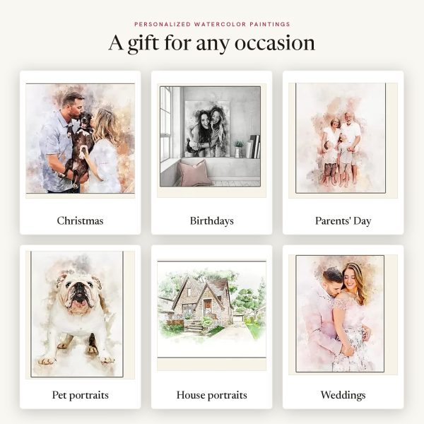 Personalized Watercolor Painting