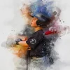 Baseball Photo Painting From Photo