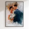 Personalized Watercolor Painting