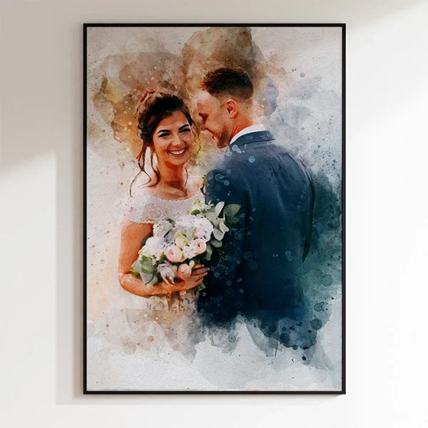 Personalized Watercolor Painting