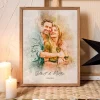 Personalized Watercolor Painting
