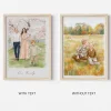 Hand-Drawn Watercolor Painting from Photo